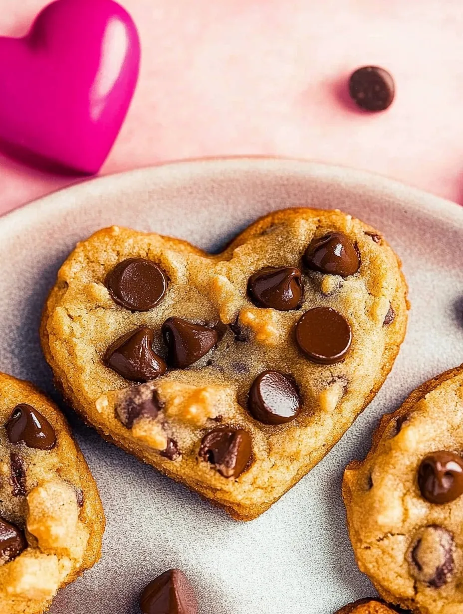 Galletas con Forma de Corazón para San Valentín