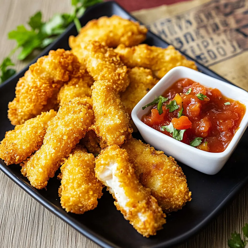 Palitos de pollo