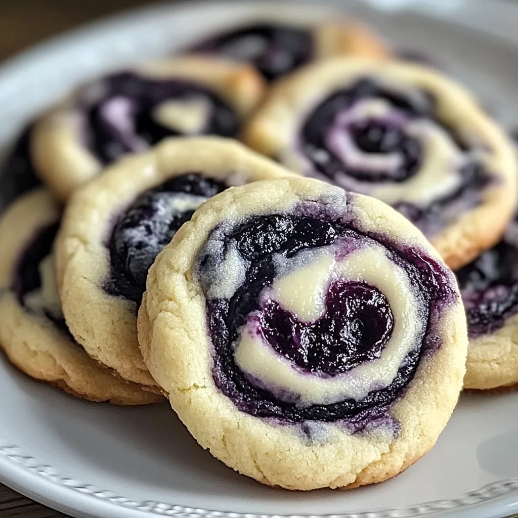 Galletas de Arándanos Cremosas