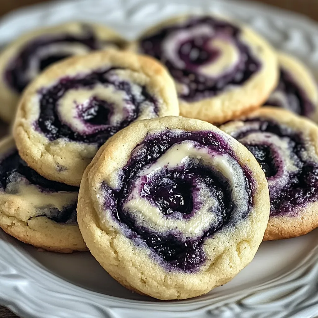 Las mejores Galletas de Queso crema y Arándanos