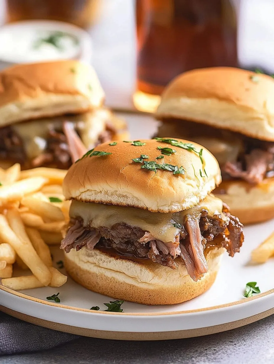 Los mejores mini sandwiches de dip francés