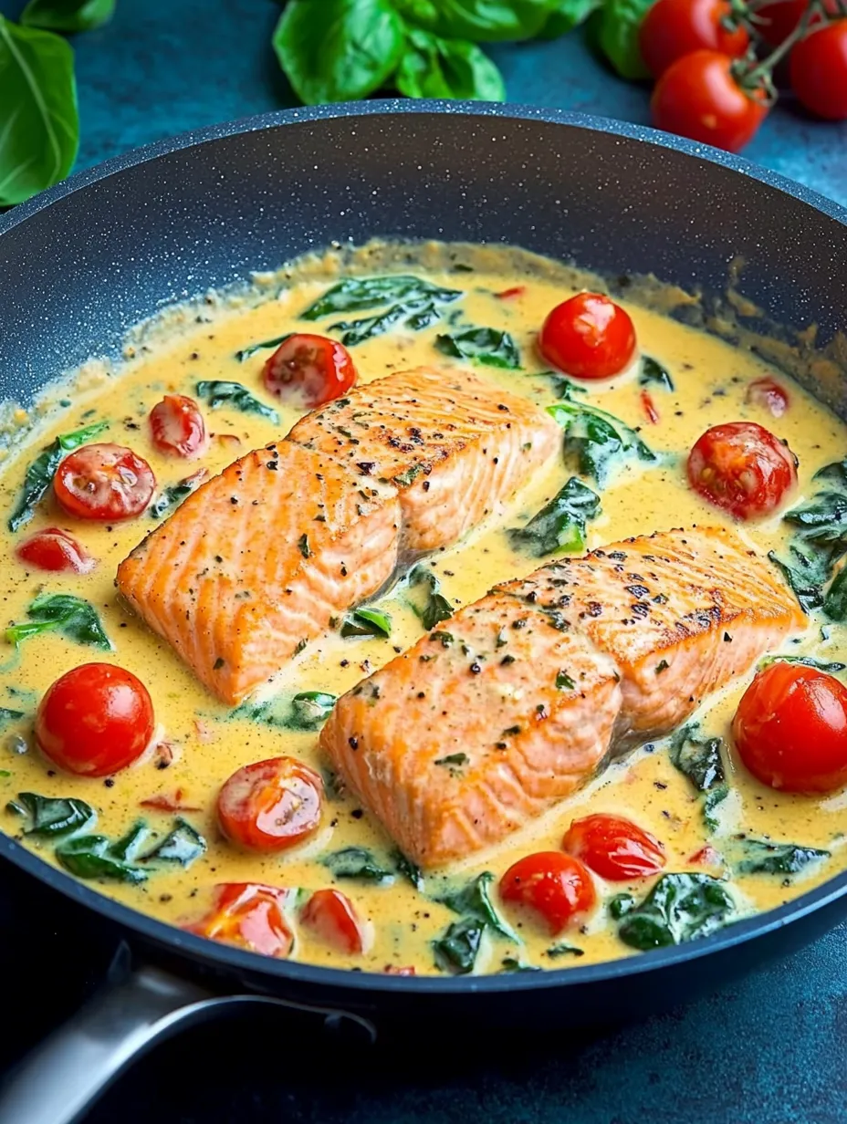 Salmón en salsa de parmesano con arroz de coco – Exótico y Cremoso