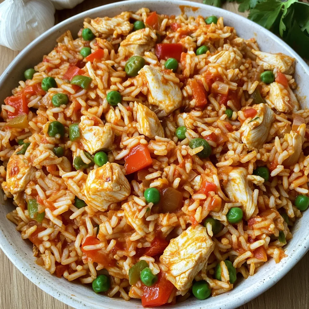 Arroz y Carne Serbio