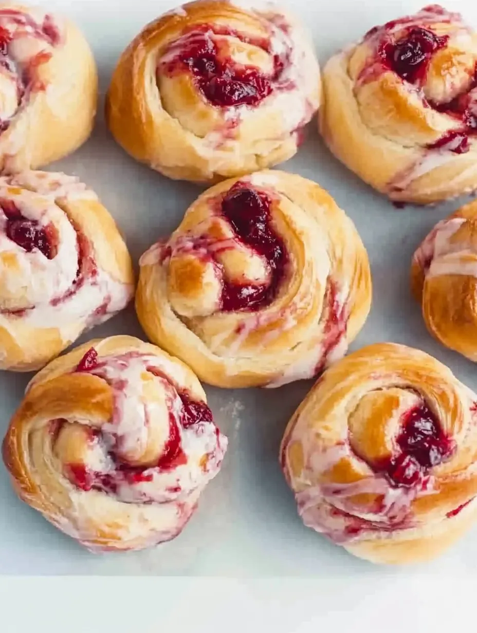 Rollos Caseros de Naranja y Arándano