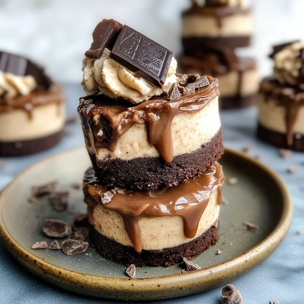 Brownies Crudiveganos Caramelo