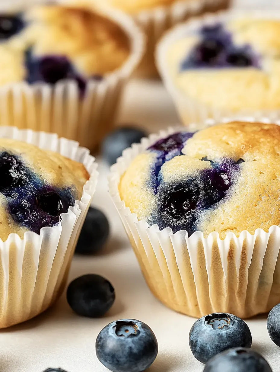 Muffins clásicos de arándanos – Jugosos, frutales y rápidos de hacer
