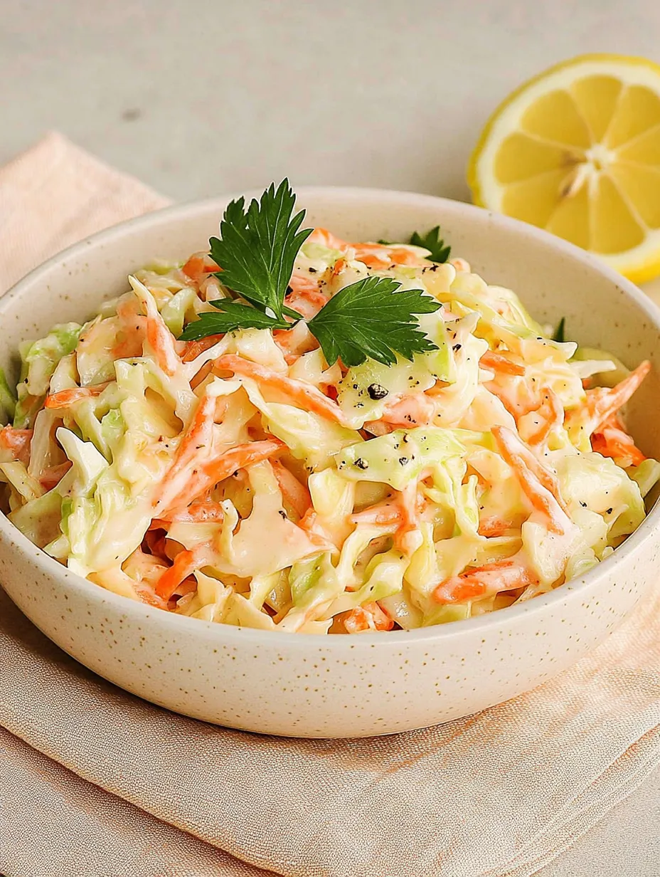 Ensalada de Col – Clásica, Cremosa y Refrescante