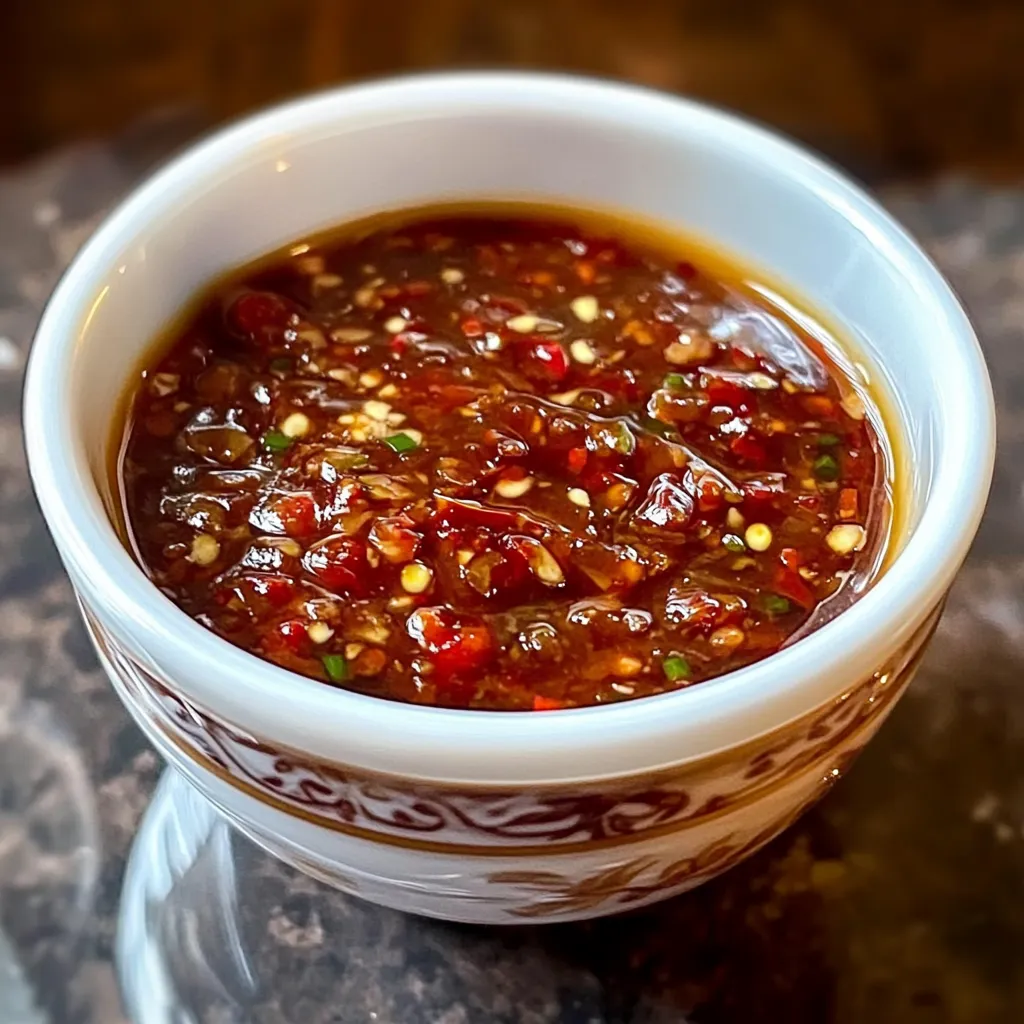 Salsa de Ajo y Chile Casera
