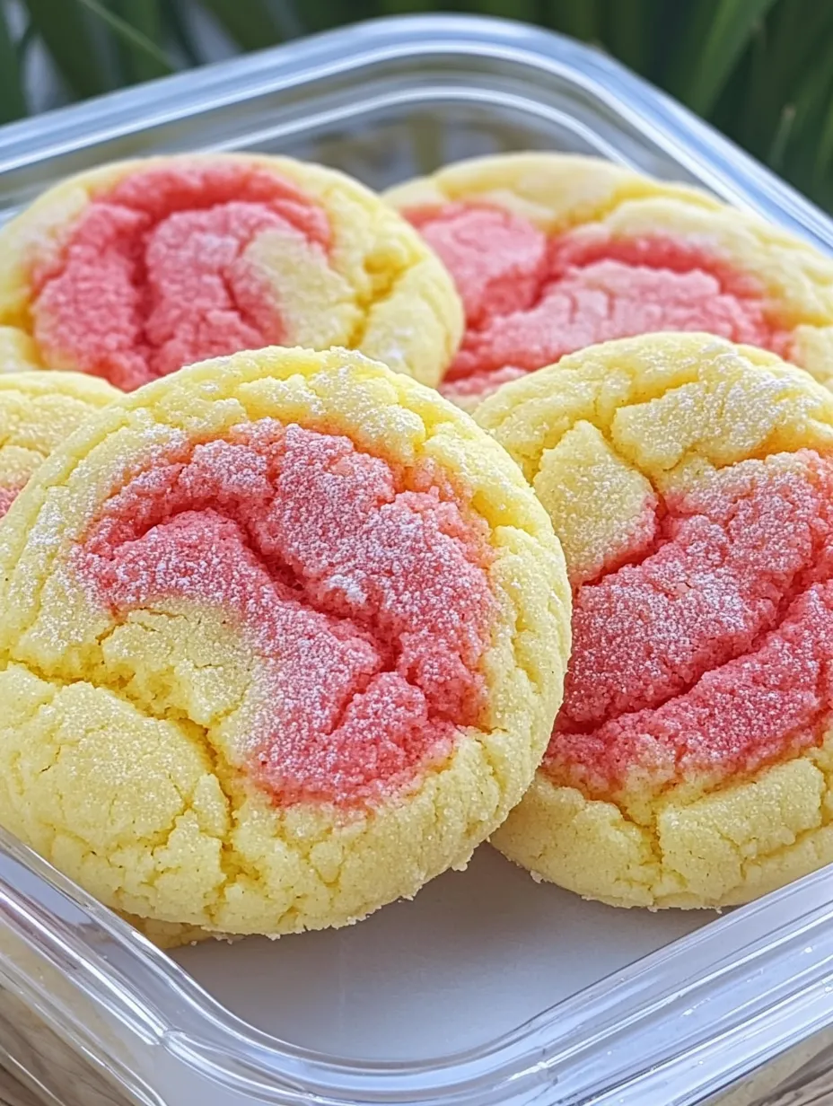 Galletas Poundcake Fresa Limón