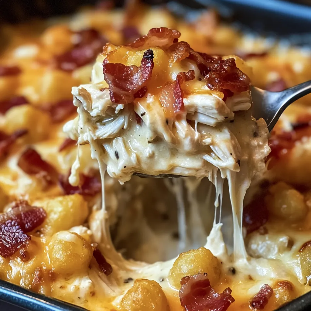 Pollo Tocino Ranch Tater Tot