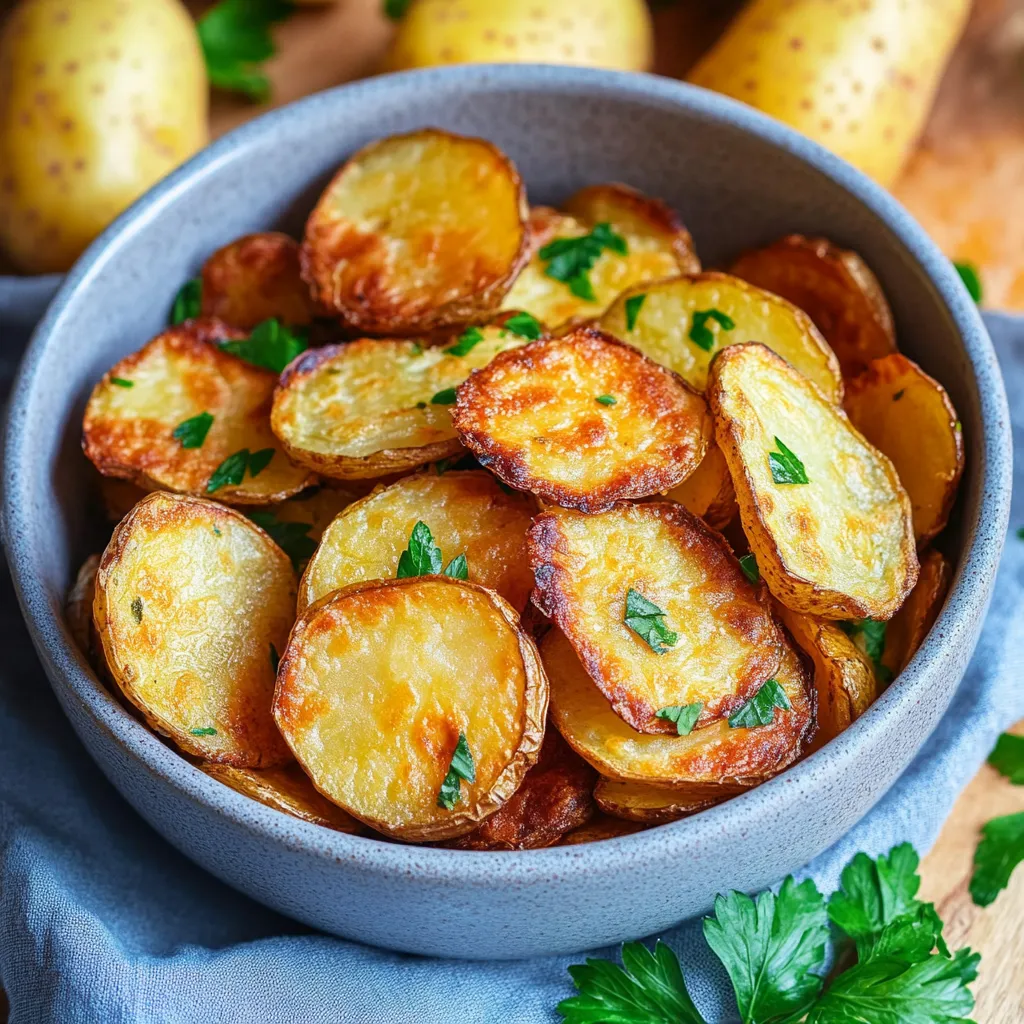 Papas al horno crujientes y fáciles