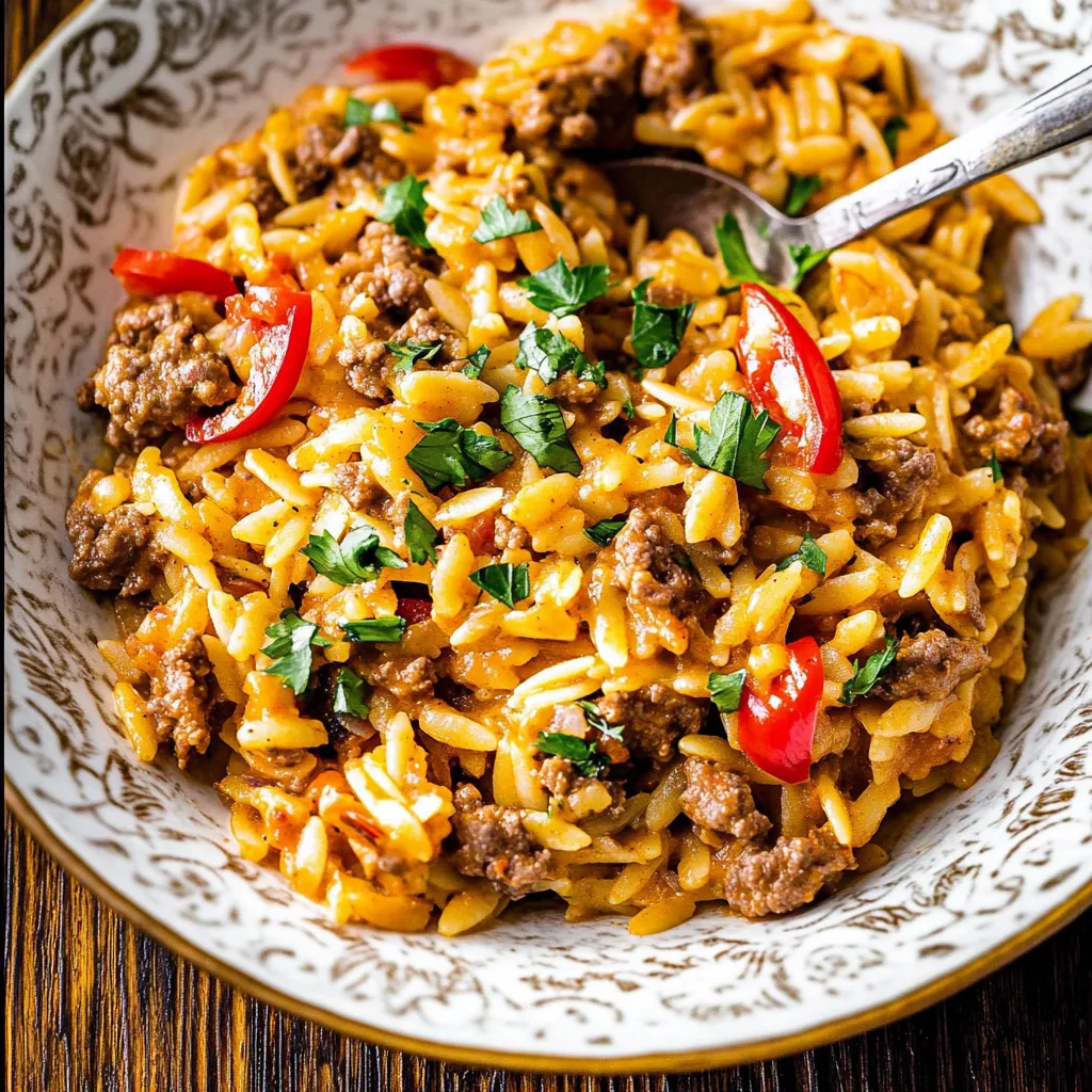 Orzo Cajun Sabroso