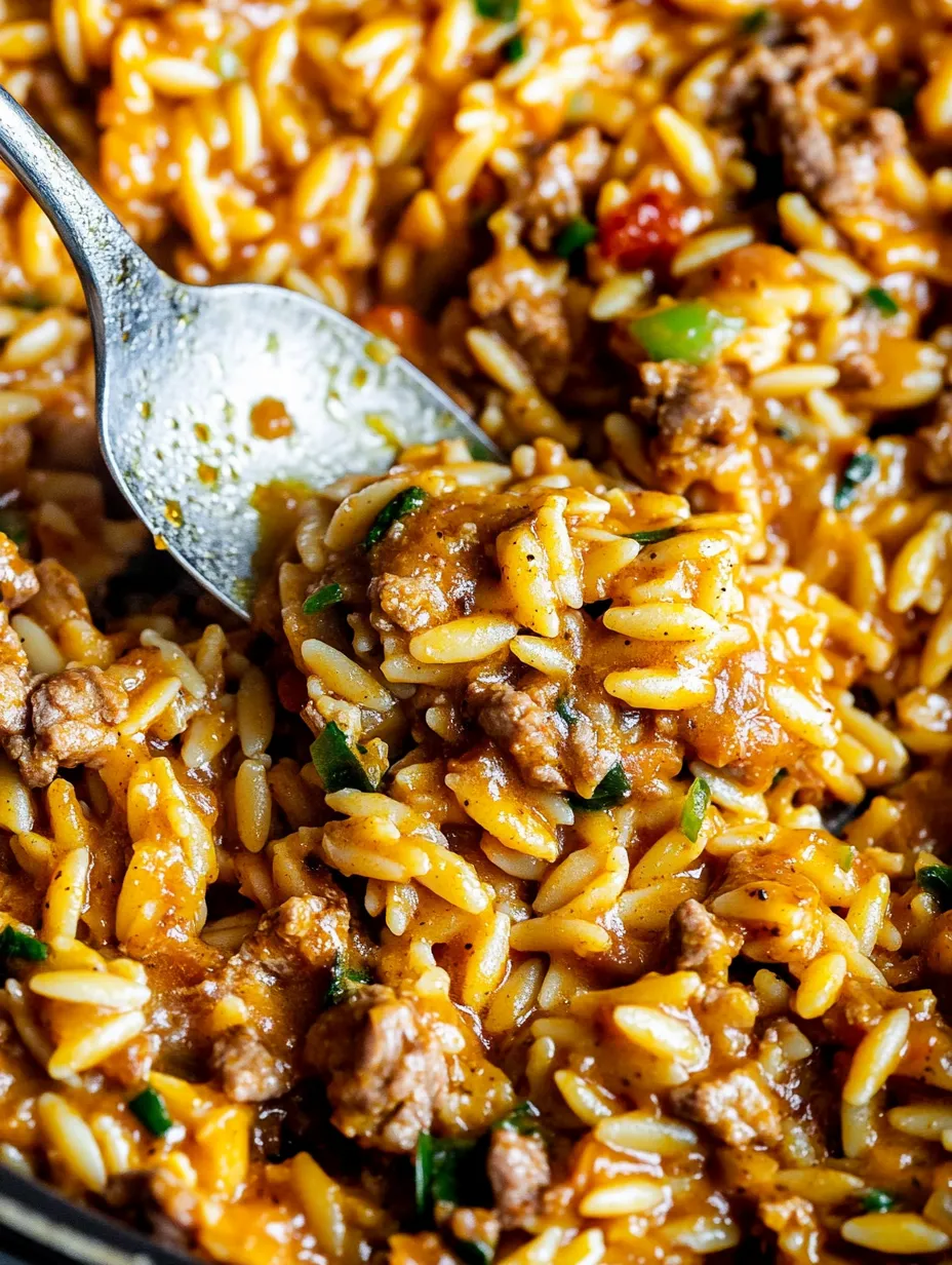 Orzo Cajún Casero