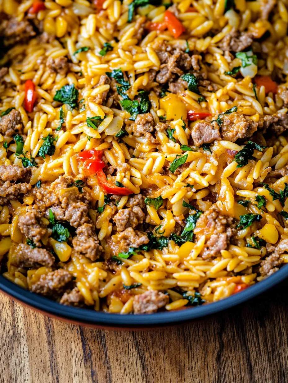 Orzo Cajún Fácil
