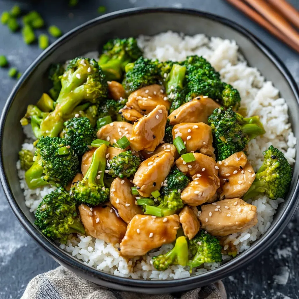 Pollo y brócoli salteados – Rico, rápido y completo