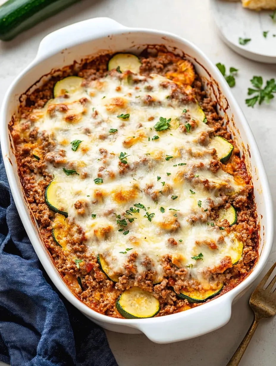 Cazuela Casera de Calabacita y Carne Molida