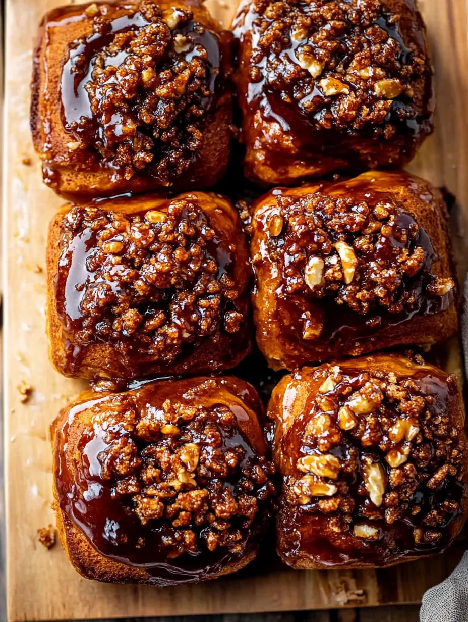 Bollos Pegajosos Caseros