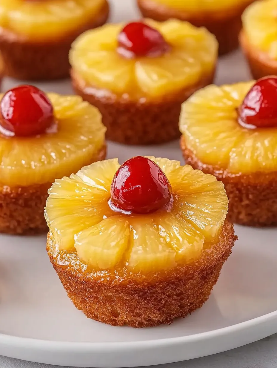 Pastelitos de Piña Volteada Caseros