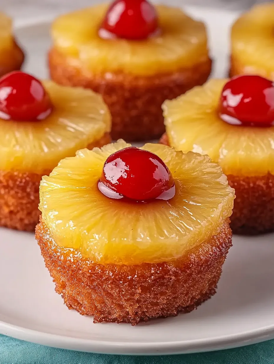 Pastelitos de Piña Volteada Fáciles