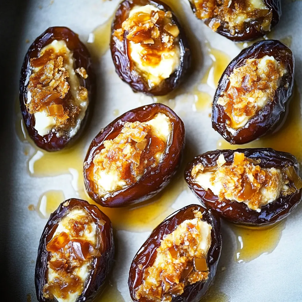 Dátiles Rellenos con Sirop de Arce