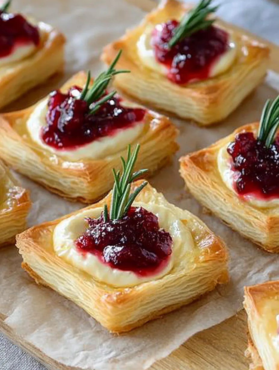 Hojaldre con camembert – Crujiente y sabroso