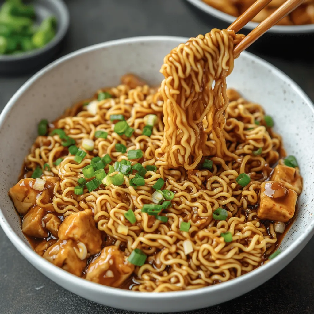 Fideos con Salsa Sabrosa