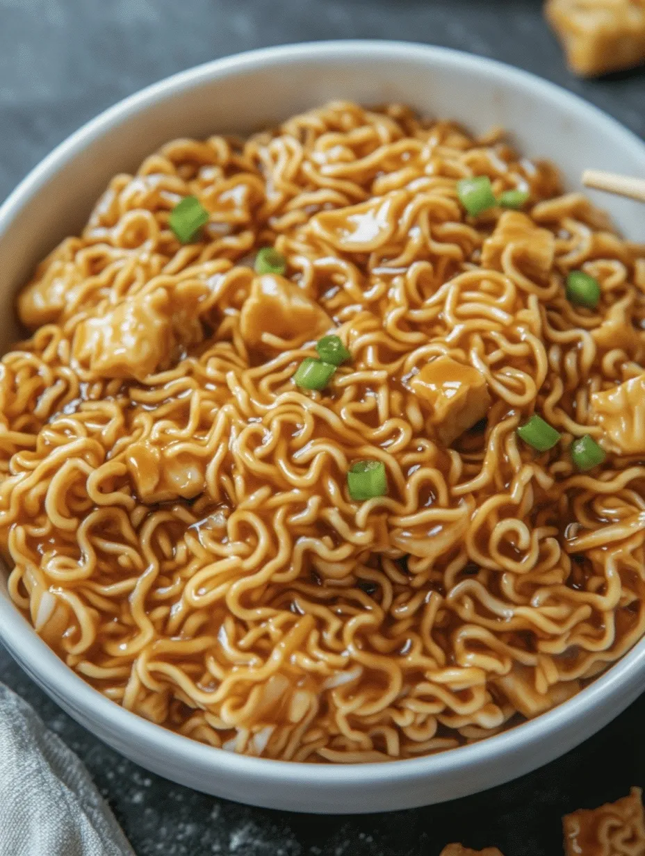 Fideos Ramen Jugosos Fáciles