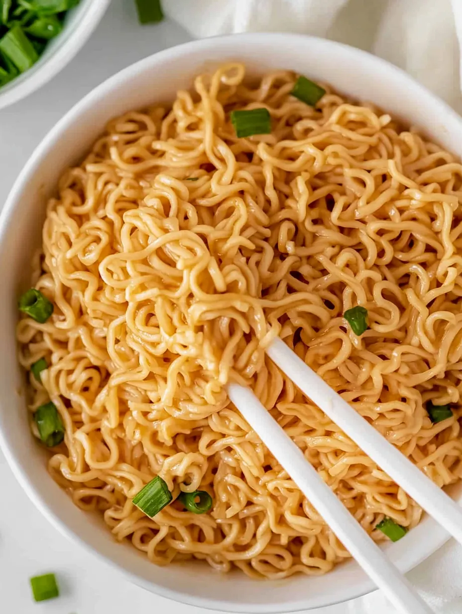 Fideos Ramen con Sésamo y Ajo