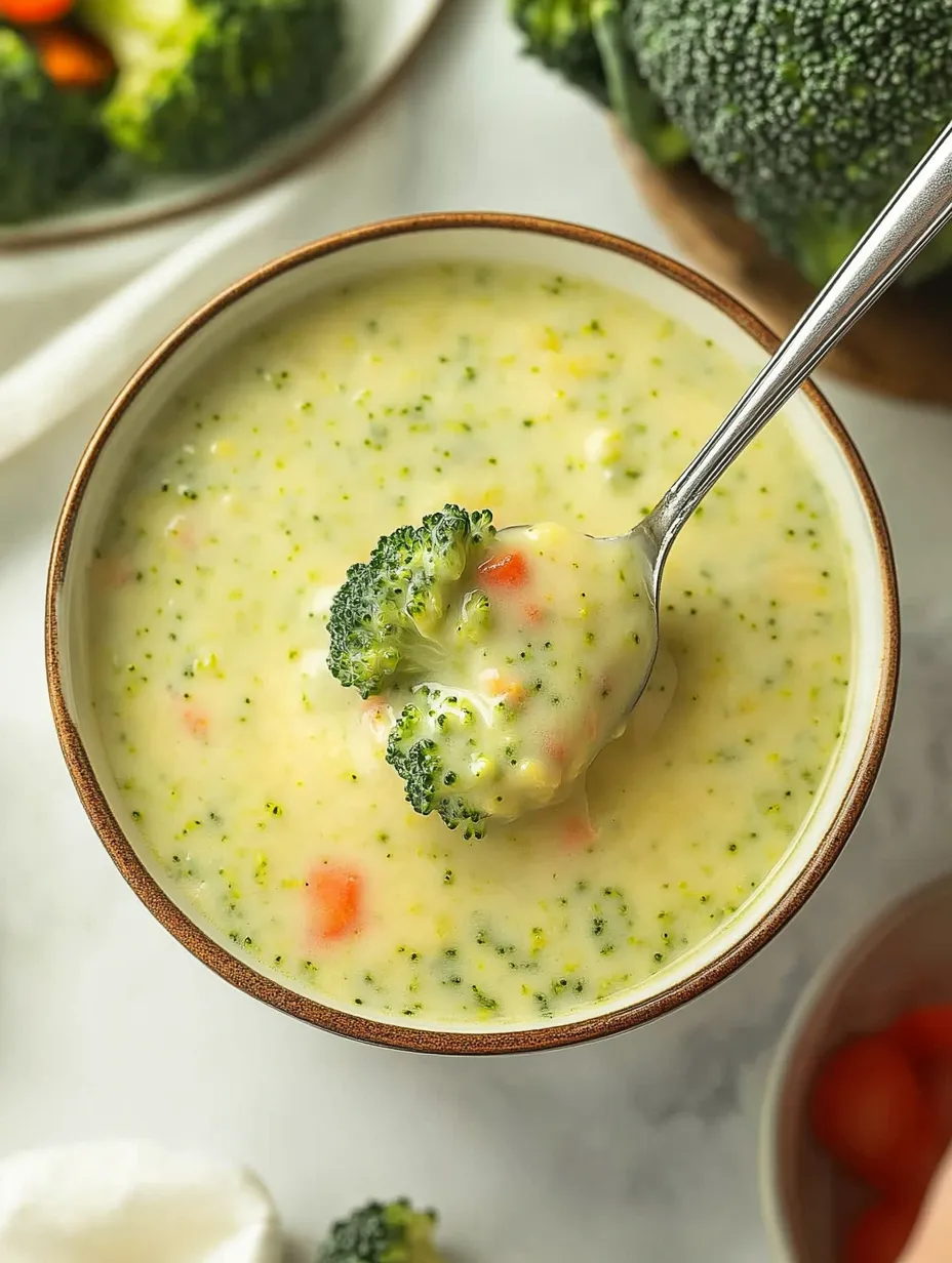 Sopa Brócoli Proteína Alta