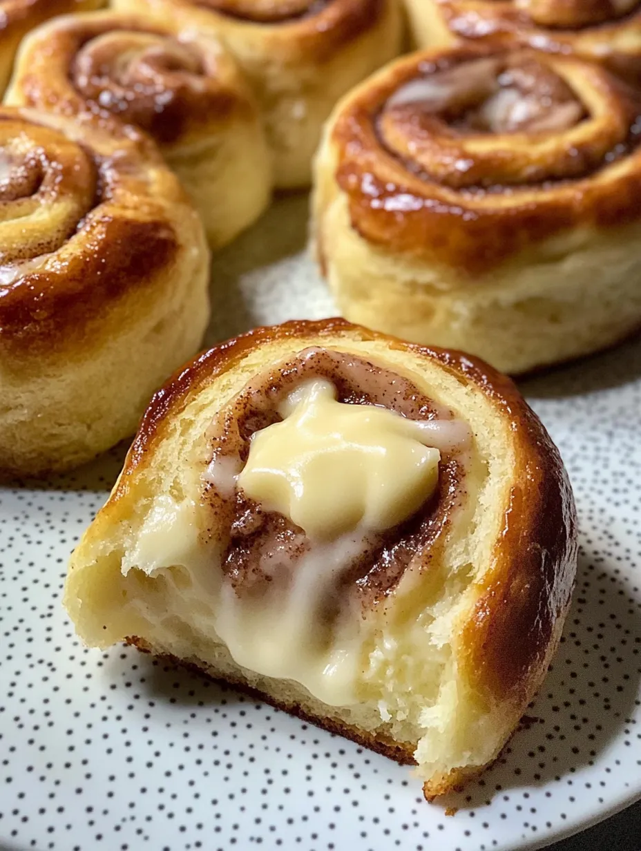 Rollos Hawaianos con Queso Crema y Canela