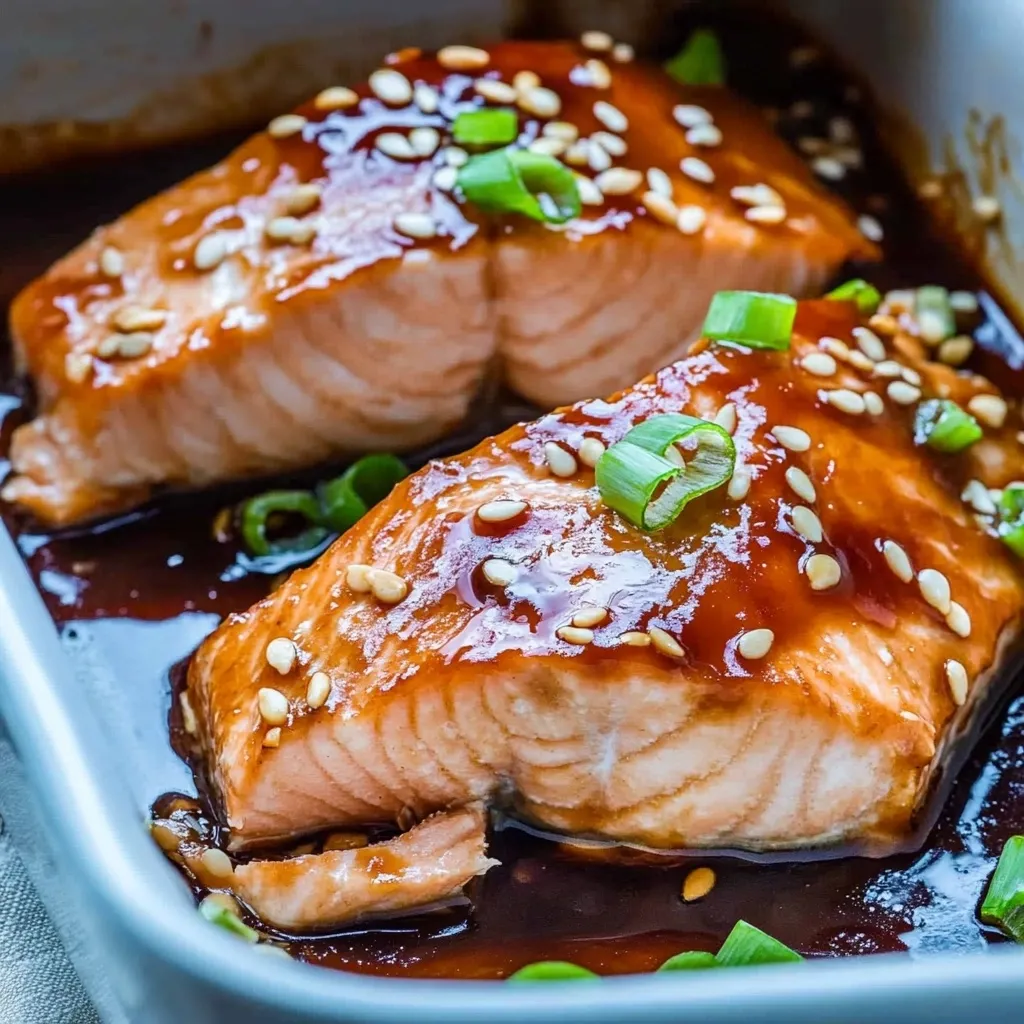 Salmón Teriyaki al Horno