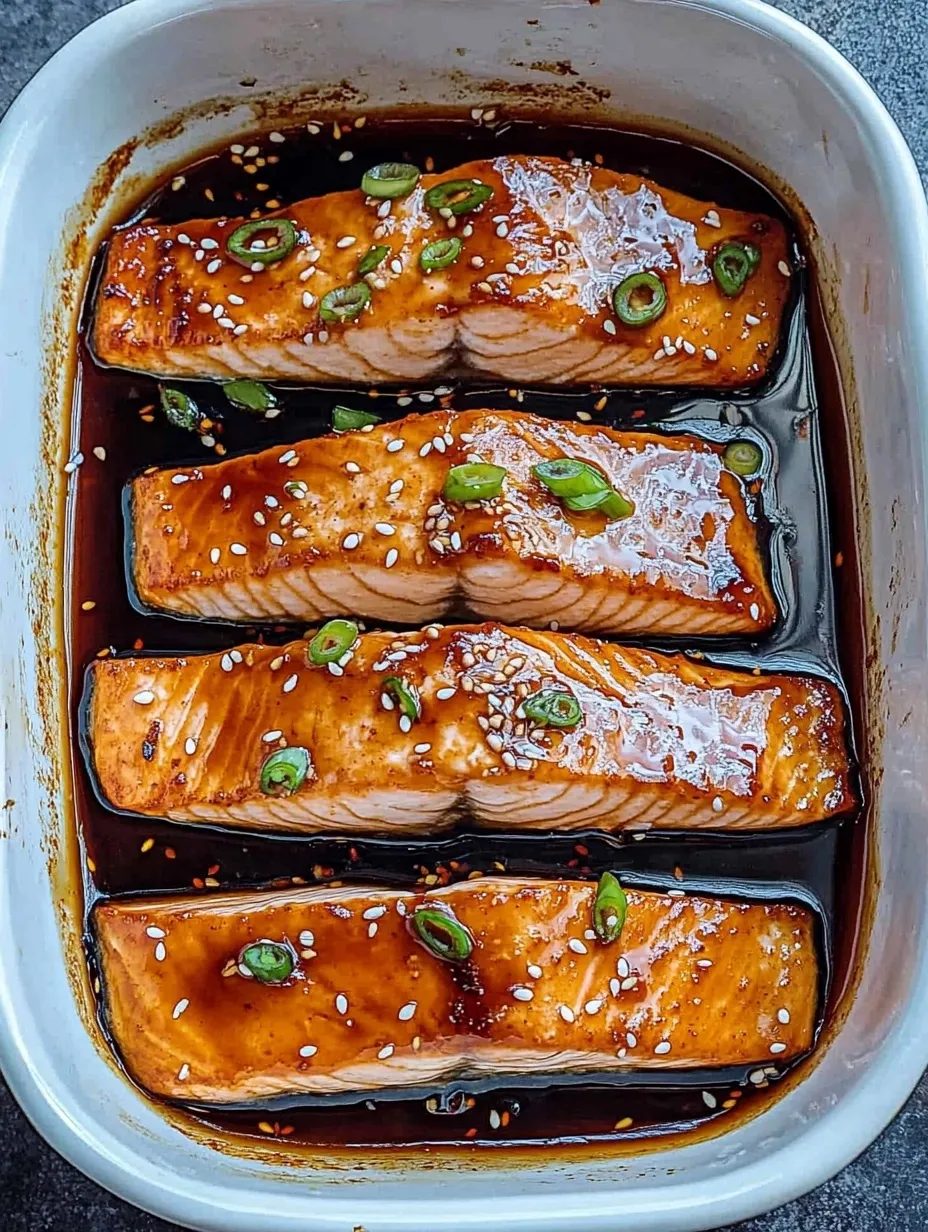 Salmón Teriyaki al Horno Fácil