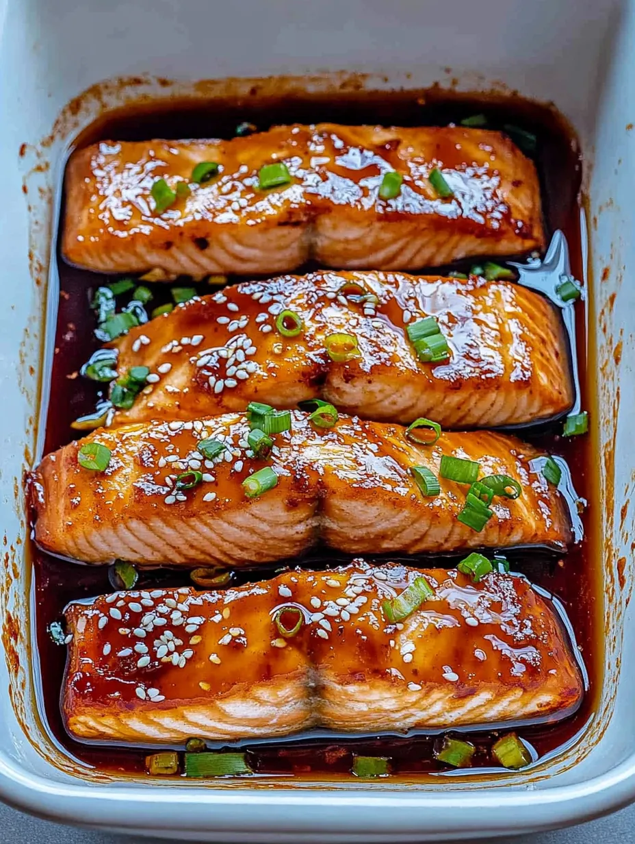Salmón Teriyaki Fácil Horneado