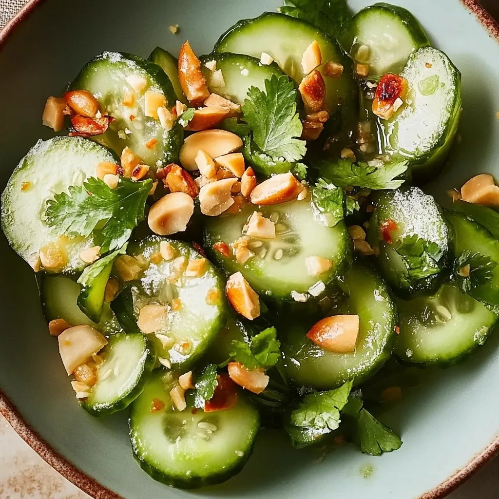 Ensalada de Pepino Thai