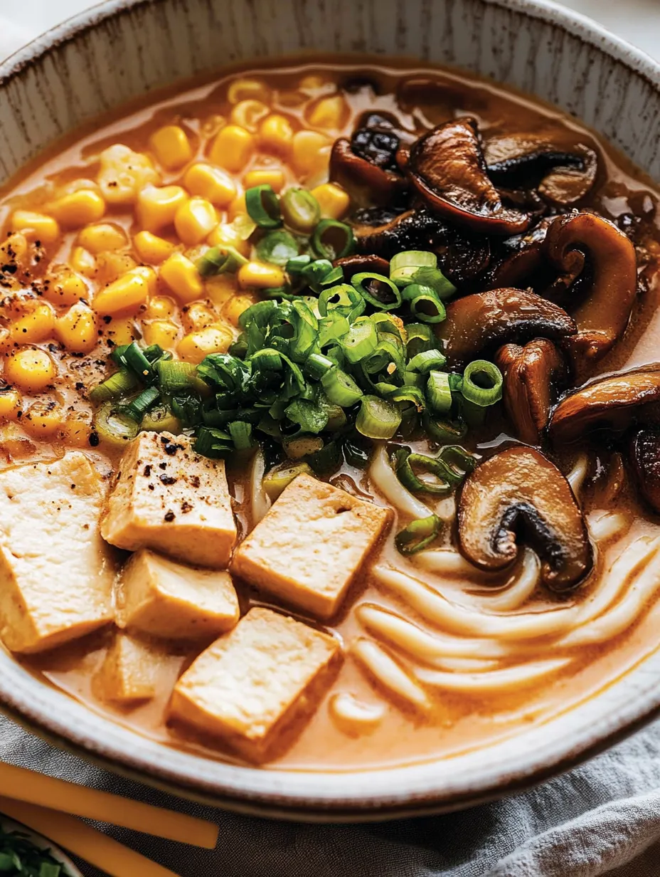 Tantanmen Vegano – Cremoso, Picante y Delicioso
