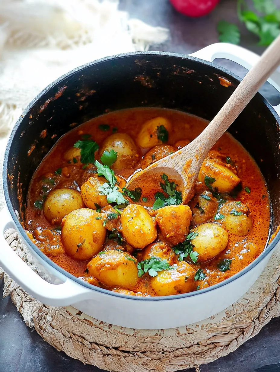 Dum Aloo de Cachemira – Plato especiado de patatas de Pakistán