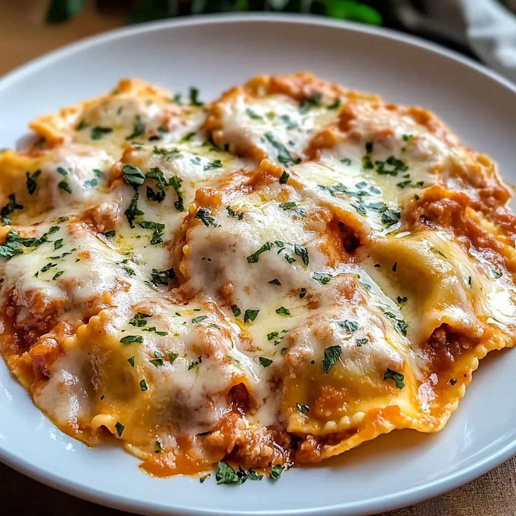 Ravioli Lasaña Millonaria Fácil