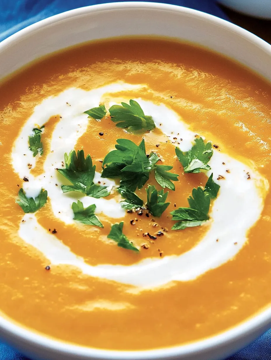Sopa de zanahoria y jengibre con leche de coco – Afrutada y cremosa