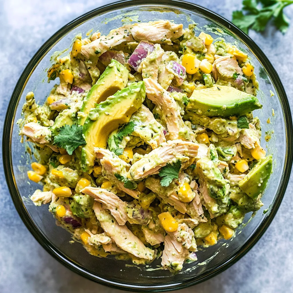 Aguacate con Pollo