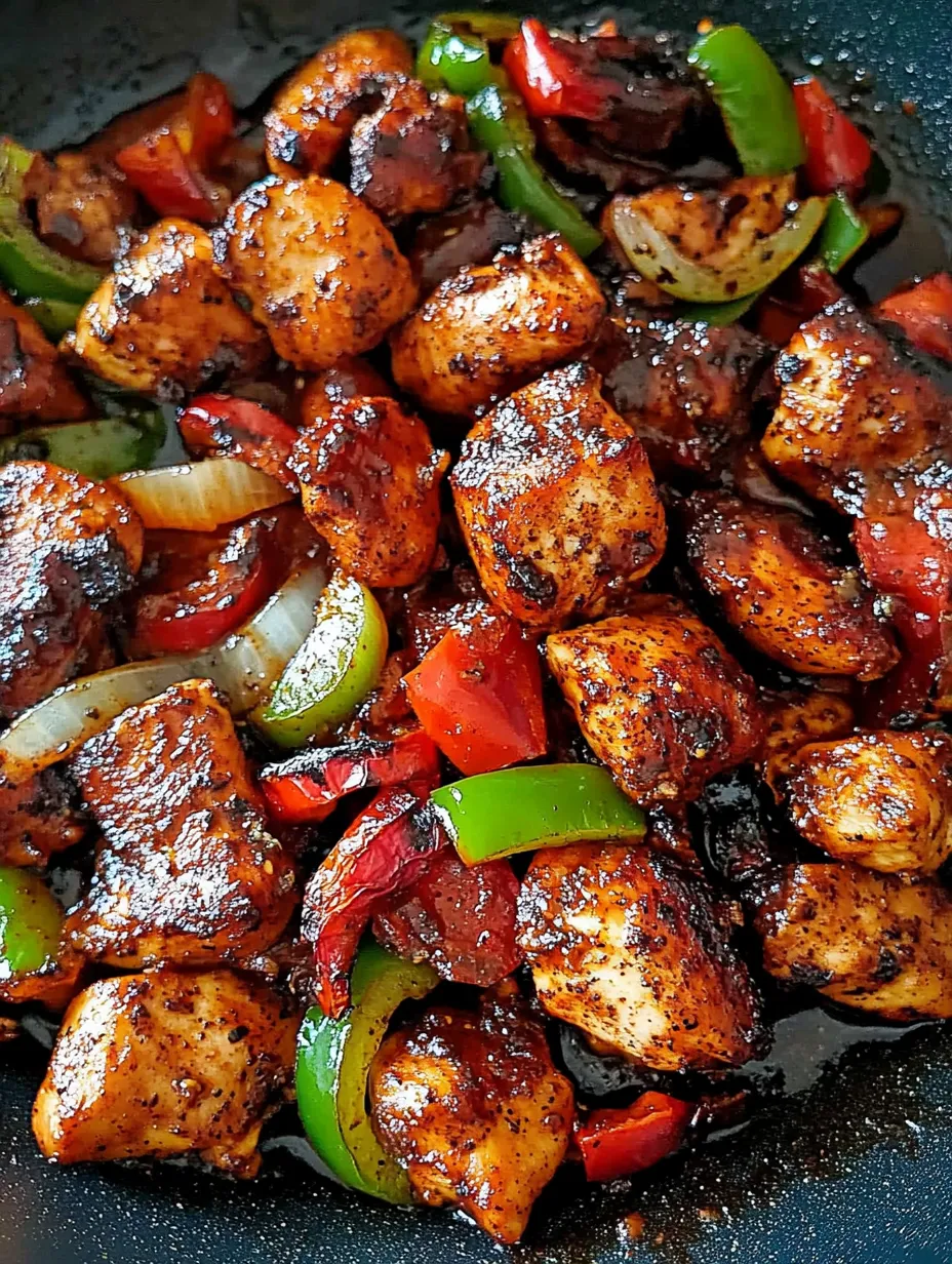 Pollo al Pimienta Negra Fácil