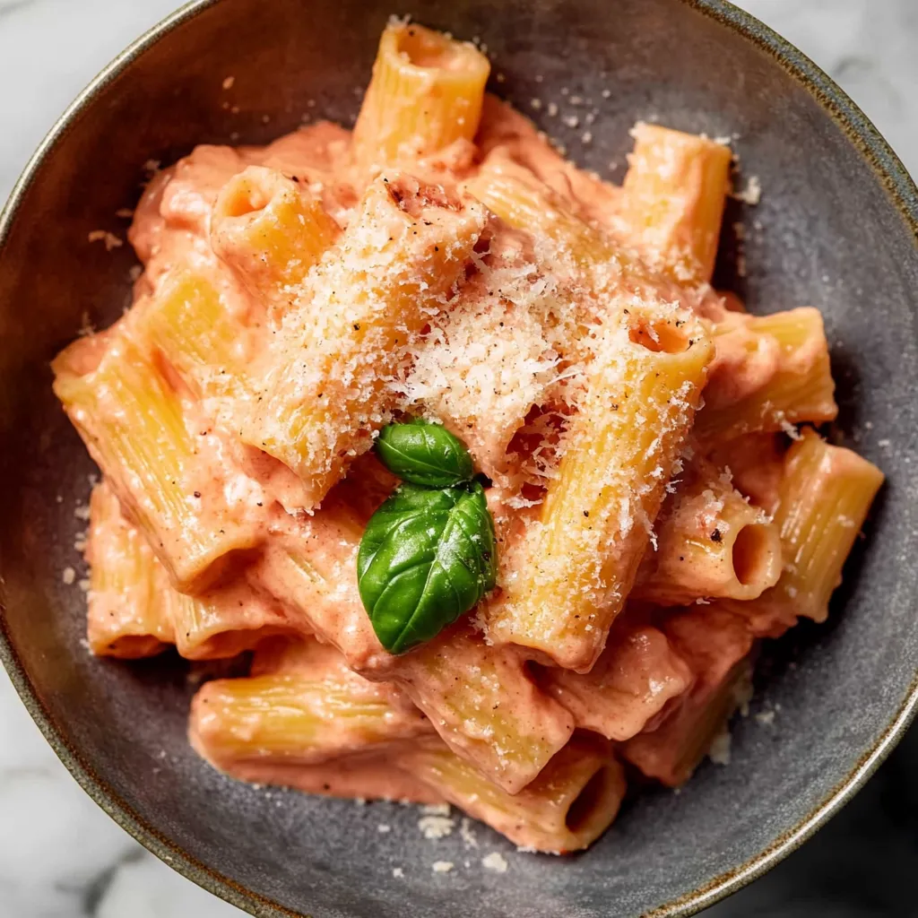 Pasta con Salsa Rosada