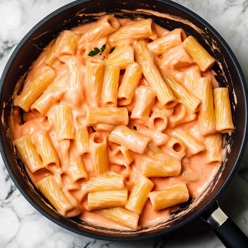 Pasta con Salsa Rosa Fácil