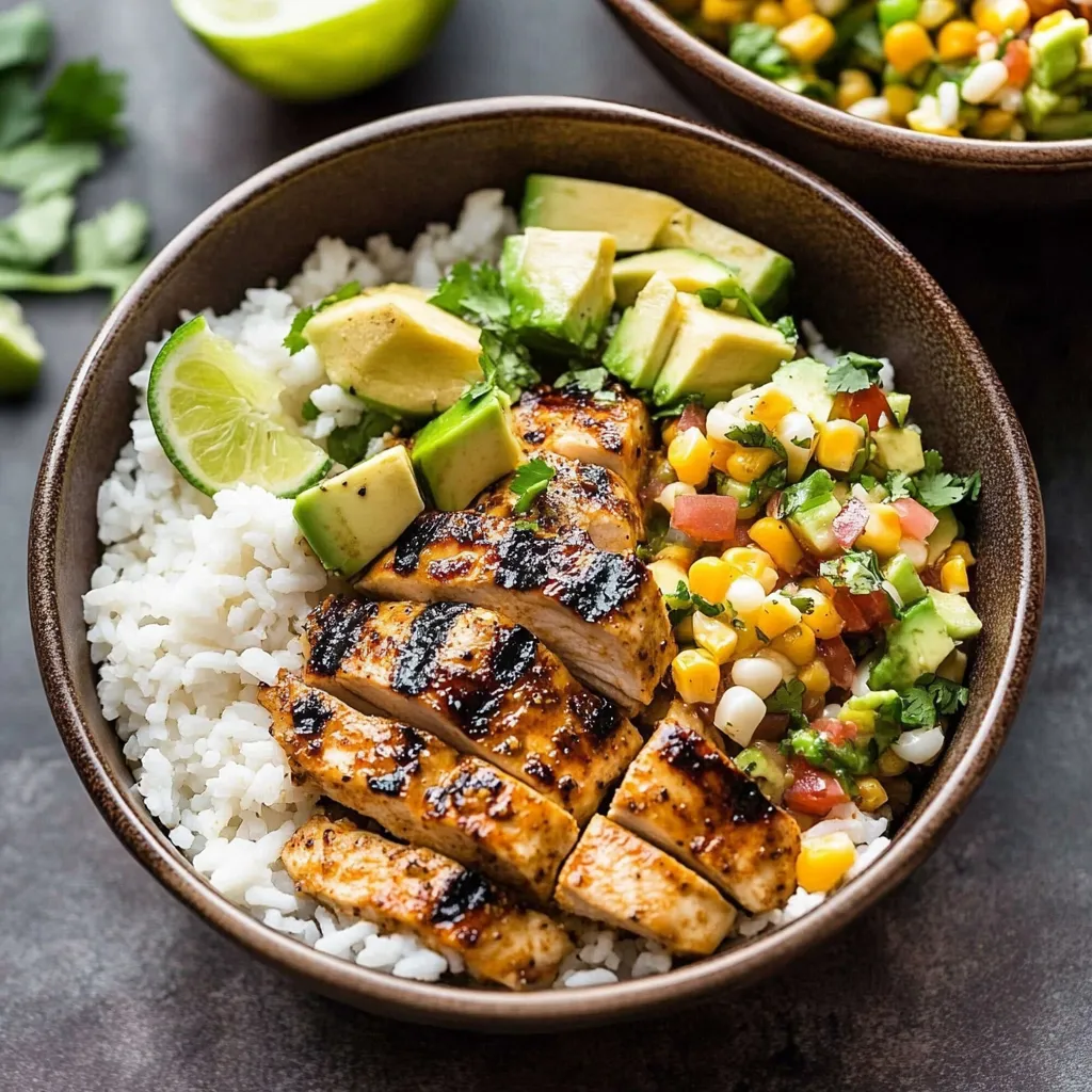 Pollo Chipotle con Arroz