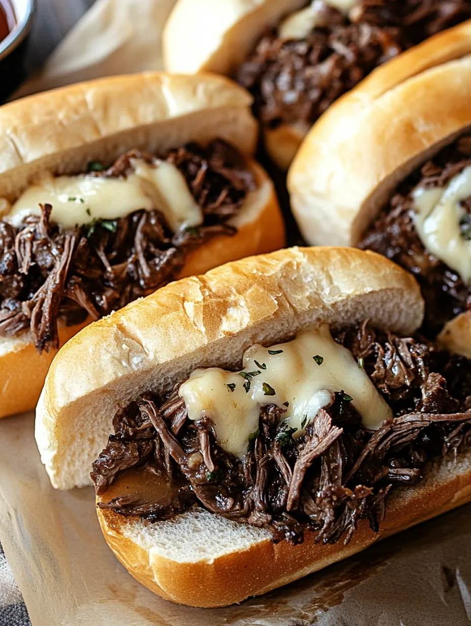Sándwiches Caseros de Carne al Jugo