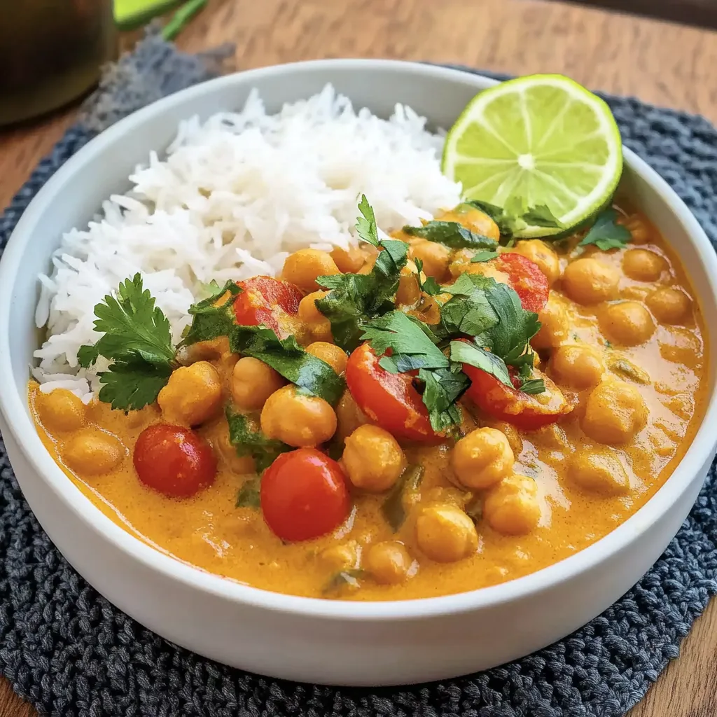 Curry rápido con Kichererbsen