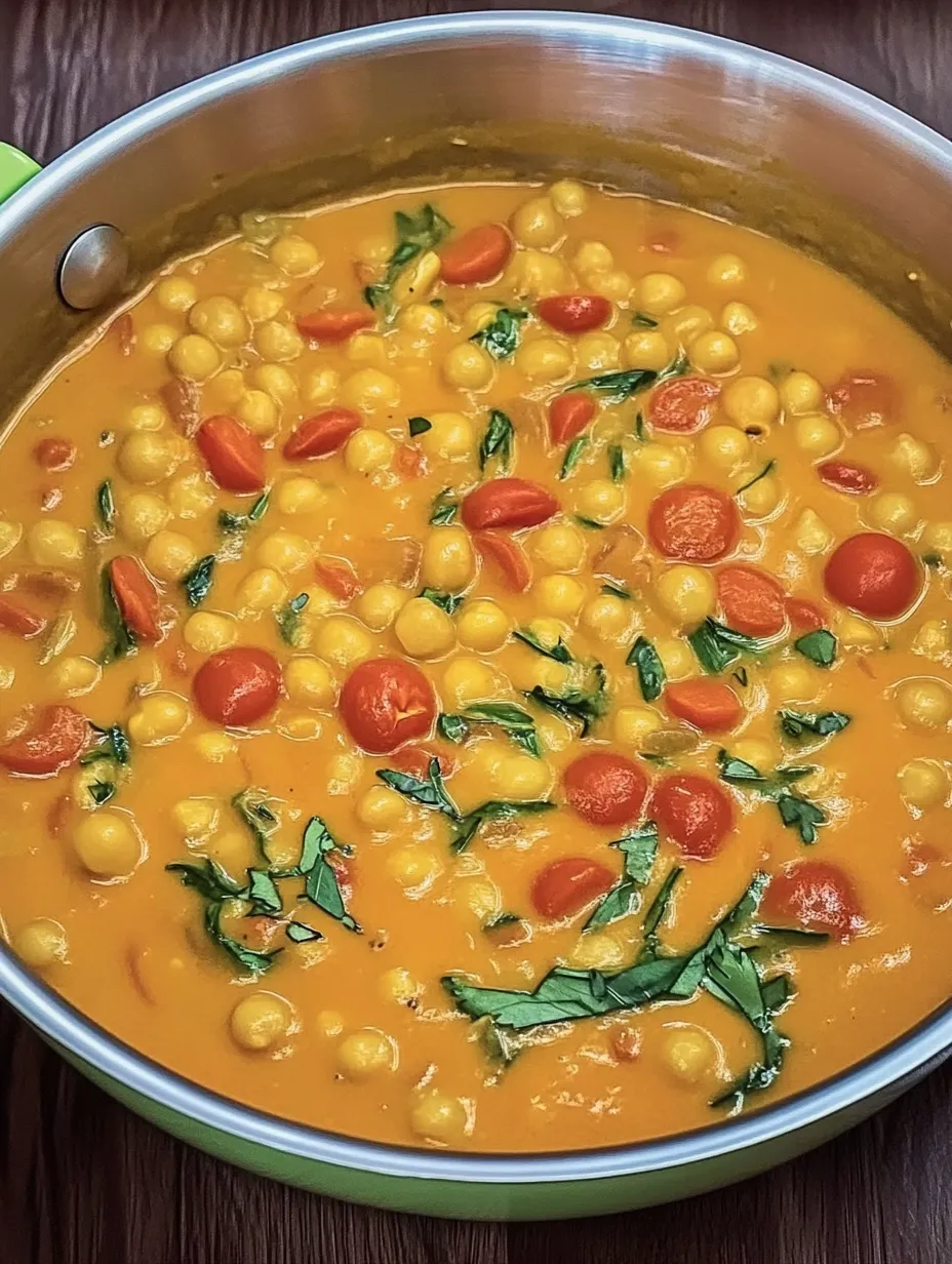 Curry rápido de garbanzos – Aromático y fácil