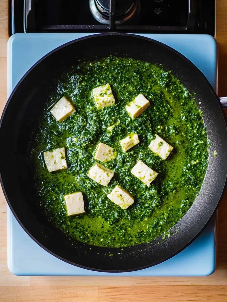 Kale al coco con tofu crujiente y especias