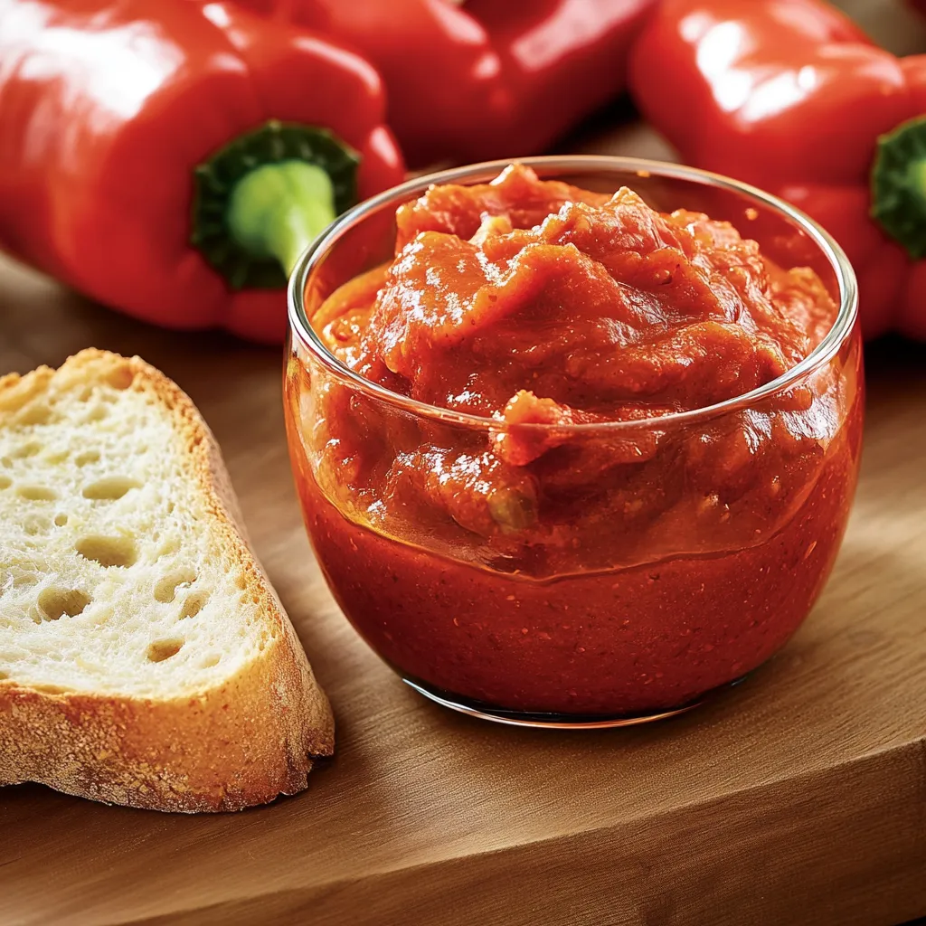 Ajvar – Pasta de pimientos al estilo balcánico