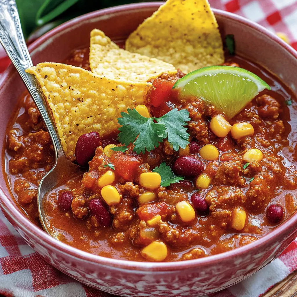 Chili con Carne sabroso y fácil
