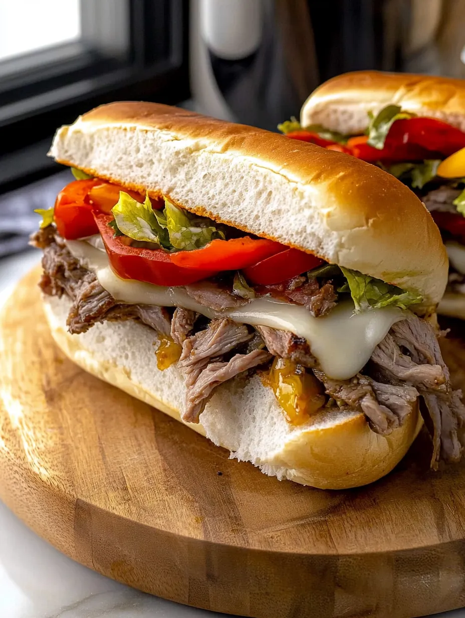 Bocadillos de Ternera Italiana Fáciles